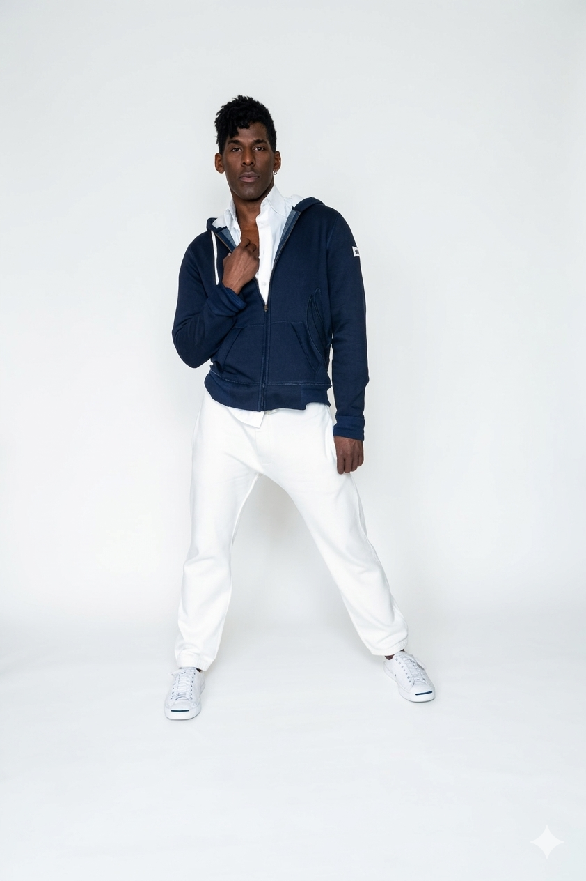 Men's Hoodie — Monochromatic