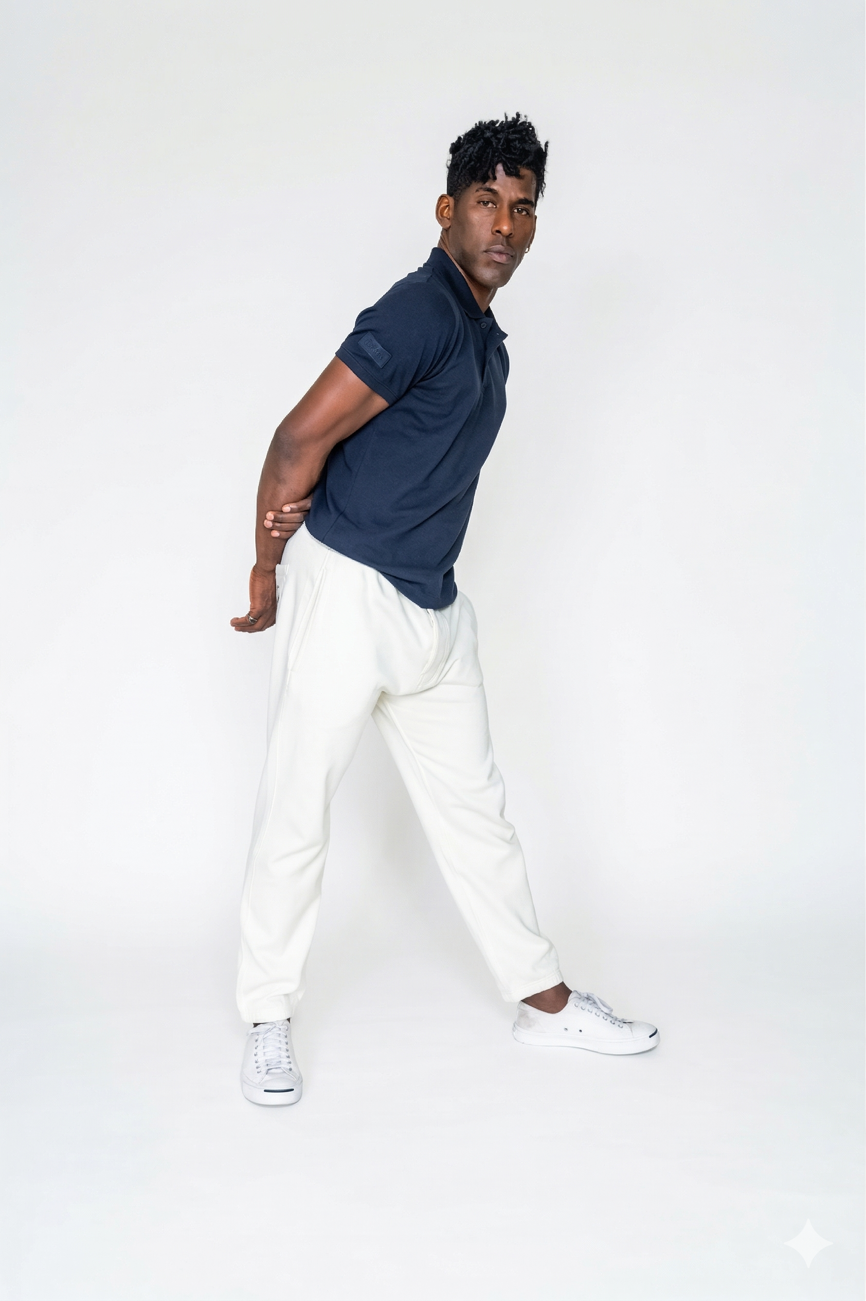 Men's Polo — Monochromatic