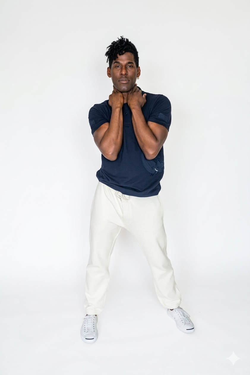 Men's Polo — Monochromatic